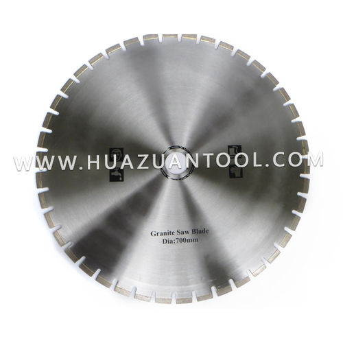 Круговой пильный диск - Fujian Quanzhou Huazuan Diamond Tools Co., Ltd. - из стали / для гранита / для мрамора