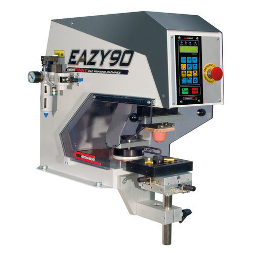 Машина для тампопечати с герметичной чернильницей - INKPRINT EAZY 90 1C - COMEC ITALIA - монохромная / для текстильной промышленности / электропневматическая