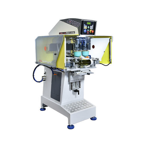 Машина для тампопечати с герметичной чернильницей - INKPRINT KP08 2C RR T.I. - COMEC ITALIA - автоматическая / 2-цветная / электропневматическая