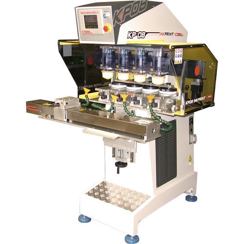 Машина для тампопечати с герметичной чернильницей - INKPRINT KP08 4C - COMEC ITALIA - автоматическая / 4-цветная / электропневматическая