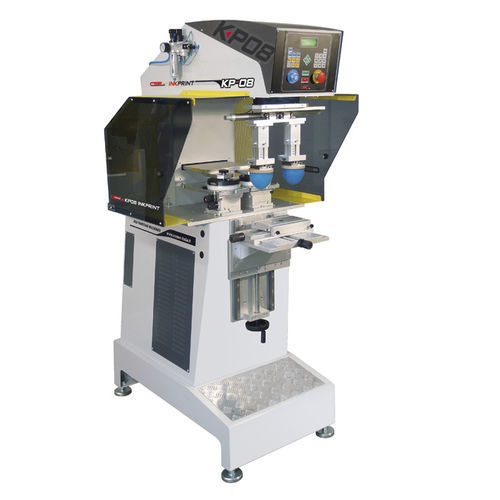 Машина для тампопечати с герметичной чернильницей - INKPRINT KP08 2C RR - COMEC ITALIA - автоматическая / 2-цветная / электропневматическая