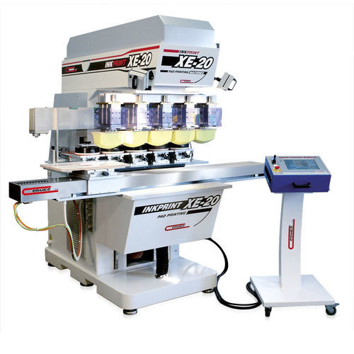 Машина для тампопечати с герметичной чернильницей - INKPRINT XE20 5C - COMEC ITALIA - 5-цветная / с сенсорным экраном / с электронным управлением