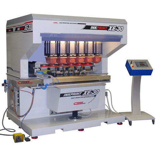 Машина для тампопечати с герметичной чернильницей - INKPRINT XE30 6C T.I. - COMEC ITALIA - автоматическая / 6-цветная / для автомобилестроения