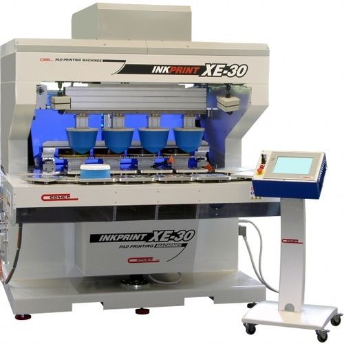 Машина для тампопечати с герметичной чернильницей - INKPRINT XE30 4C - COMEC ITALIA - автоматическая / 4-цветная / электропневматическая
