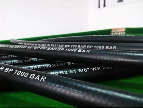 Гидравлический гибкий шланг - SAE 100 R2AT - Qingdao Hyrubbers Co., Ltd. - синтетический / из стали / сельскохозяйственный
