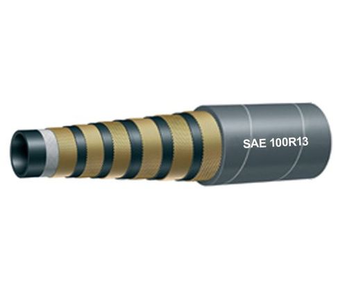 Гидравлический гибкий шланг - SAE 100 R13 - Qingdao Hyrubbers Co., Ltd. - синтетический / из стали / устойчивый к истиранию