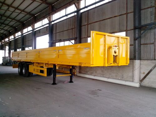 Полуприцеп контейнеровоз - Shandong Liangshan Huayu Group Auto Manufactory Co., Ltd. - для товаров / двухосный / буксируемый