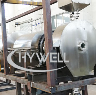 Осушитель с вращающимся барабаном - HZG series - Hywell Machinery Company - горячим воздухом / питатель