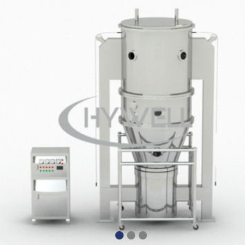 Осушитель с кипящим слоем - FG - Hywell Machinery Company - горячим воздухом / для газов / воздушный