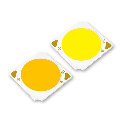 Желтый Светодиод - GT-COB1313-1 - Shenzhen Getian Opto-Electronics Co., Ltd. - круглый / для установки на печатной плате / суперлюминесцентный