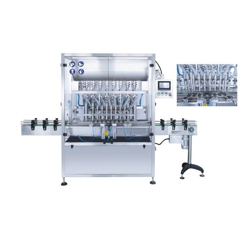 Автоматическая наполнительная машина - HZGG-2D - Zhejiang Haizhou Packing Machine Co., Ltd. - для бутылок / для пасты / для пищевой промышленности