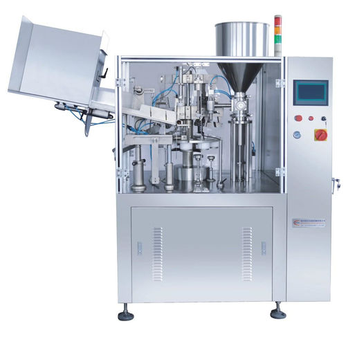 Автоматическая наполнительная машина - HZNF-60B - Zhejiang Haizhou Packing Machine Co., Ltd. - для труб / для пищевой промышленности / для косметической промышленности