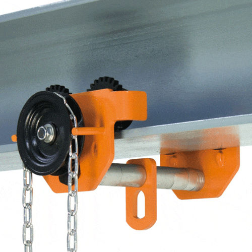 Регулируемая тележка для тали - TG - Hangzhou Sunli Machinery Co., Ltd. - с ручным управлением / установленная на балках