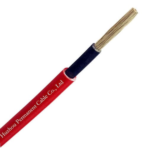 Электрический кабель для фотогальванического оборудования - PV1-F - Huzhou Permanent Cable Co., Ltd. - питания / многопроволочный / круглый