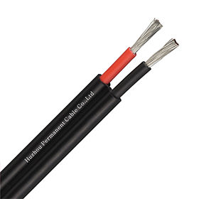 Электрический кабель для фотогальванического оборудования - TWIN - Huzhou Permanent Cable Co., Ltd. - питания / многопроволочный / парами