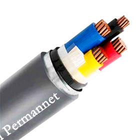 Электрический кабель питания - VV22/ VLV22 - Huzhou Permanent Cable Co., Ltd. - бронированный / многопроволочный / круглый