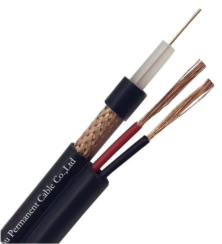 Электрический кабель для камеры - RG59+ - Huzhou Permanent Cable Co., Ltd. - питания / РЧ / коаксиальный