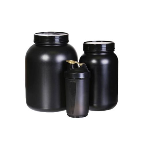 Баллон для протеинового порошка - RC003 series - Shanghai Gensyu Packaging Co., Ltd. - для хранения / хромированный / из ПЭНД