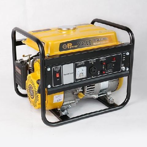 Генераторная установка с бензиновым двигателем - ZH1500 - Taizhou Genour Power Machinery Co., Ltd. - монофазовая / переносная / 50 Гц