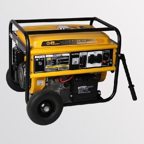Генераторная установка с бензиновым двигателем - ZH7500 - Taizhou Genour Power Machinery Co., Ltd. - монофазовая / 50 Гц / охлаждение воздухом