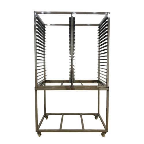 Тележка для загрузки - FTHJ-300 - Guangdong IKE Industrial Co., Ltd. - из нержавеющей стали / с полками / с роликами