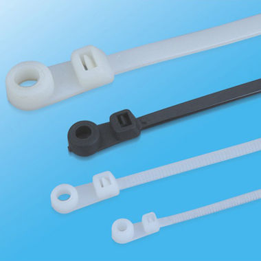 Нейлоновый кабельная стяжка - YF-150MH - Yueqing Yingfa Cable Accessories Co., Ltd. - с монтажом со штифтом