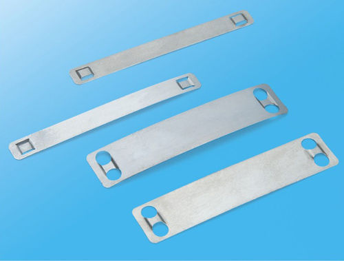 Кабельная стяжка из нержавеющей стали - ID4000 - Yueqing Yingfa Cable Accessories Co., Ltd. - с держателем этикетки
