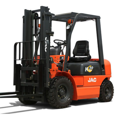Дизельный вилочный погрузчик - H series - JAC Heavy-duty Construction Machine - с местом для сидения водителя / промышленный / тяжелый грузовой автомобиль