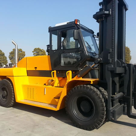 Дизельный вилочный погрузчик - CPCD120 - JAC Heavy-duty Construction Machine - с местом для сидения водителя / для разгрузочно-погрузочных работ / для высоких нагрузок