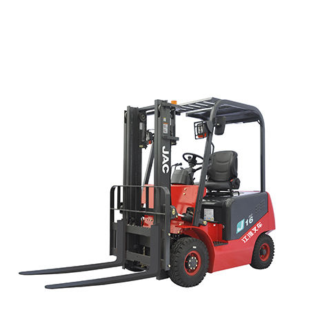 Электрический вилочный погрузчик - J series - JAC Heavy-duty Construction Machine - с местом для сидения водителя / промышленный