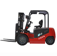 Электрический вилочный погрузчик - J series - JAC Heavy-duty Construction Machine - с местом для сидения водителя / промышленный / высокая нагрузка