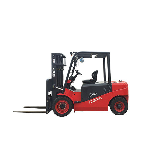 Электрический вилочный погрузчик - S series - JAC Heavy-duty Construction Machine - с местом для сидения водителя