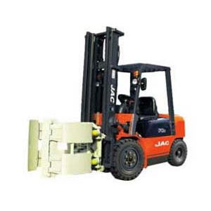 Электрический вилочный погрузчик - JAC Heavy-duty Construction Machine - дизельный / СНГ / с местом для сидения водителя