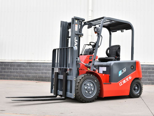 Электрический вилочный погрузчик - JE Series - JAC Heavy-duty Construction Machine - с местом для сидения водителя / водонепроницаемый / 4-колесный