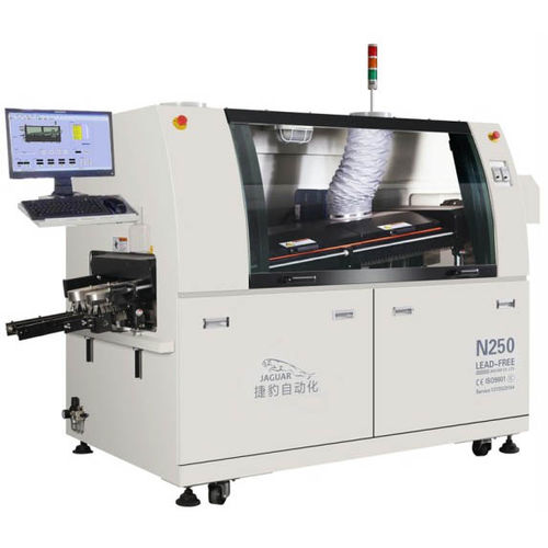 Машина для пайки мягким припоем волной - N250 - Shenzhen Jaguar Automation Equipment Co., Ltd. - контролируемая PLC / для печатной платы