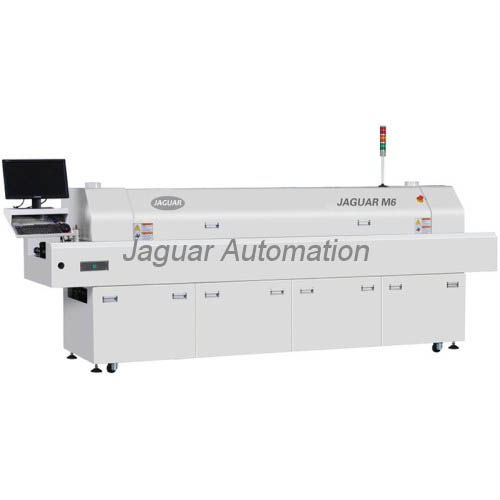 Машина для пайки мягким припоем путем переплавки - M6 - Shenzhen Jaguar Automation Equipment Co., Ltd. - автоматическая / для печатных плат / линейная