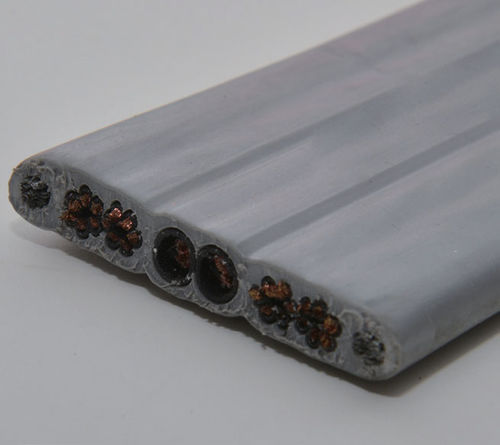 Электрический кабель питания - HO5VVH6-F/HO5V3V3D3H6-F - Hangzhou Jiayuan Industrial Co., Ltd. - изолированный / многопроволочный / плоский