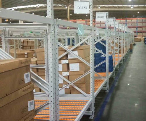 Стеллаж накоплением - Guangdong Sunli Intelligent Logistics Equipment Co., Ltd. - для коробок / автоматизированный
