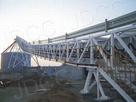 Ангар большого размера - Qingdao Jingdao Credit Construction Steel Structure Co., Ltd. - для конвейера