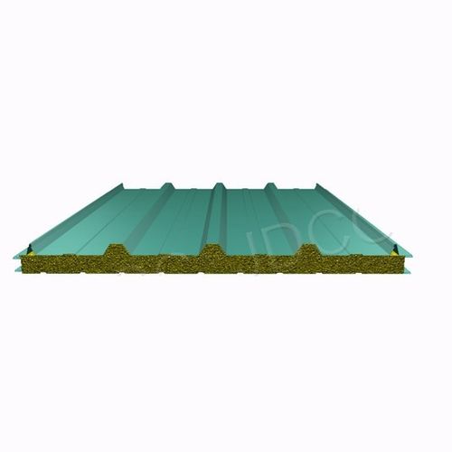 Многослойная панель прокладка из асбеста - Qingdao Jingdao Credit Construction Steel Structure Co., Ltd. - поверхность из стали / для стены / для кровли