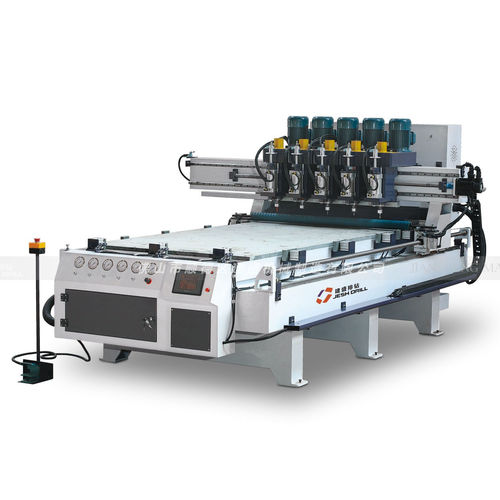 Сверлильно-резьбонарезной станок ЧПУ - MSK5218 - Foshan Shunde Jiansheng Machine Manufacturing Co., Ltd. - для дерева / с несколькими шпинделями