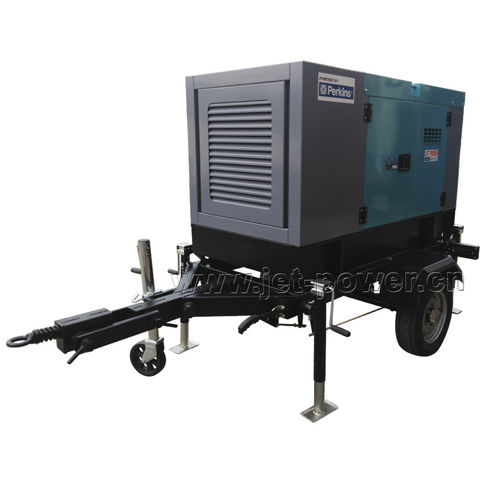 Дизельная генераторная установка - Fuzhou Jet Electric Machinery Co., Ltd. - трехфазовая / на прицепе / промышленная