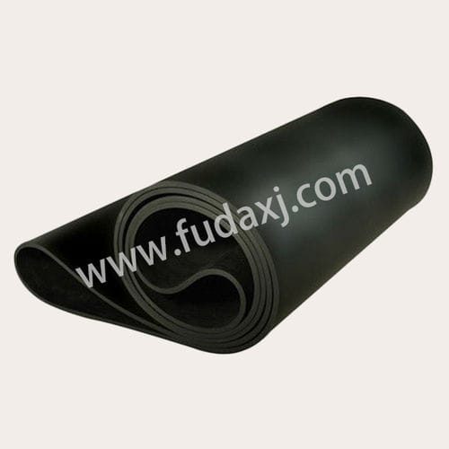 Гибкая конвейерная лента - Zhejiang Fuda Rubber Co., Ltd. - непрерывного действия / монопрокладочная / черная
