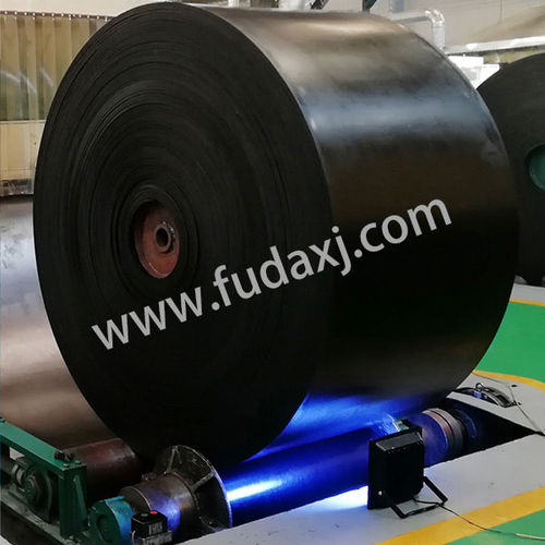 Конвейерная лента для химической промышленности - Zhejiang Fuda Rubber Co., Ltd. - для горнодобывающей промышленности / для бумажной промышленности / черная