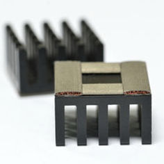 Плоский уплотнитель - Schlegel Electronic Materials - из ткани / из силикона / с прямоугольным сечением