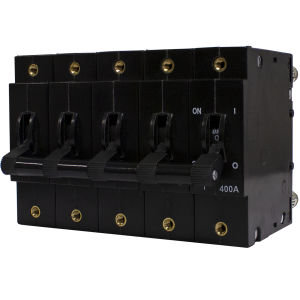 Термический выключатель - D2P series - CBI-electric: low voltage - постоянный ток / для больших токов / 5 полюсов