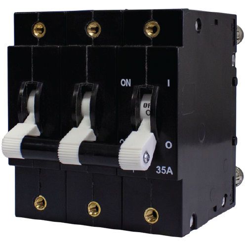 Термический выключатель - D2P series - CBI-electric: low voltage - переменный ток / 3 полюса / с ручной перезарядкой