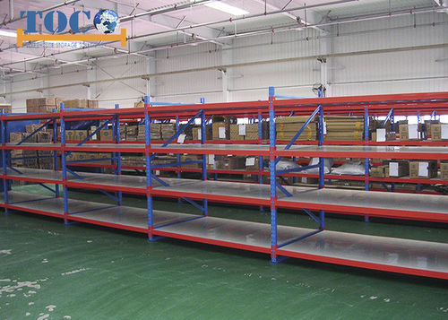 Большепролетный стеллаж - IS02 - NANJING TOCO WAREHOUSE EQUIPMENT CO., LTD. - склад для хранения / для коробок / для бутылок