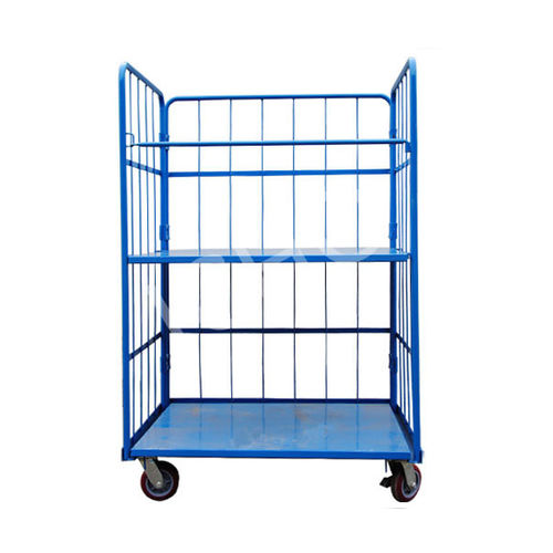 Многоцелевой контейнер на колесиках - IRC series - NANJING TOCO WAREHOUSE EQUIPMENT CO., LTD. - с полками / из металла