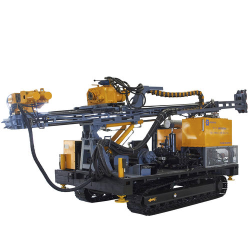 Буровая установка для каротажа - SD-1000 - SINOVO HEAVY INDUSTRY CO., LTD. - для глубокого бурения / гусеничная / поворотная